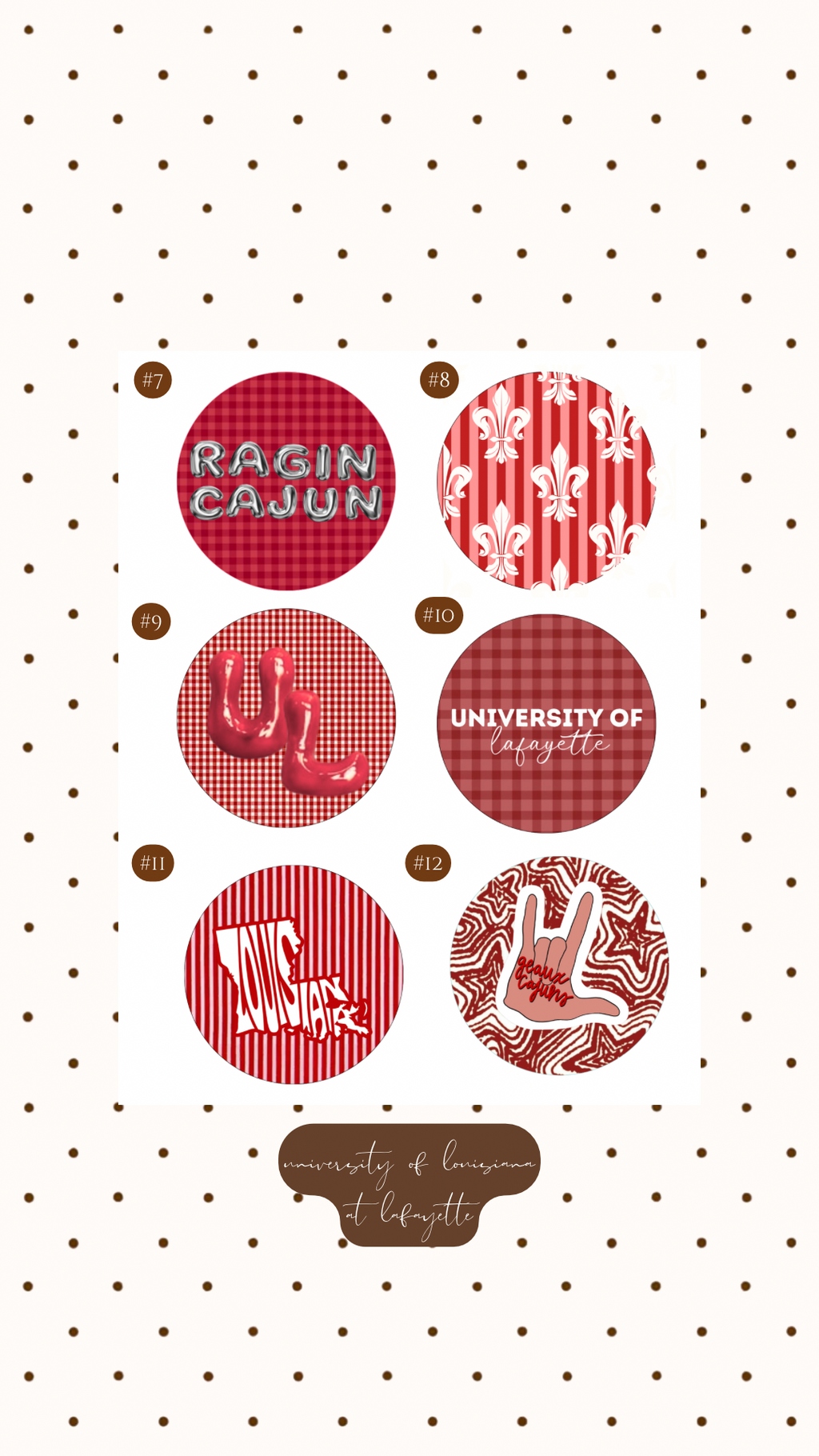 ULL GAMEDAY BUTTON