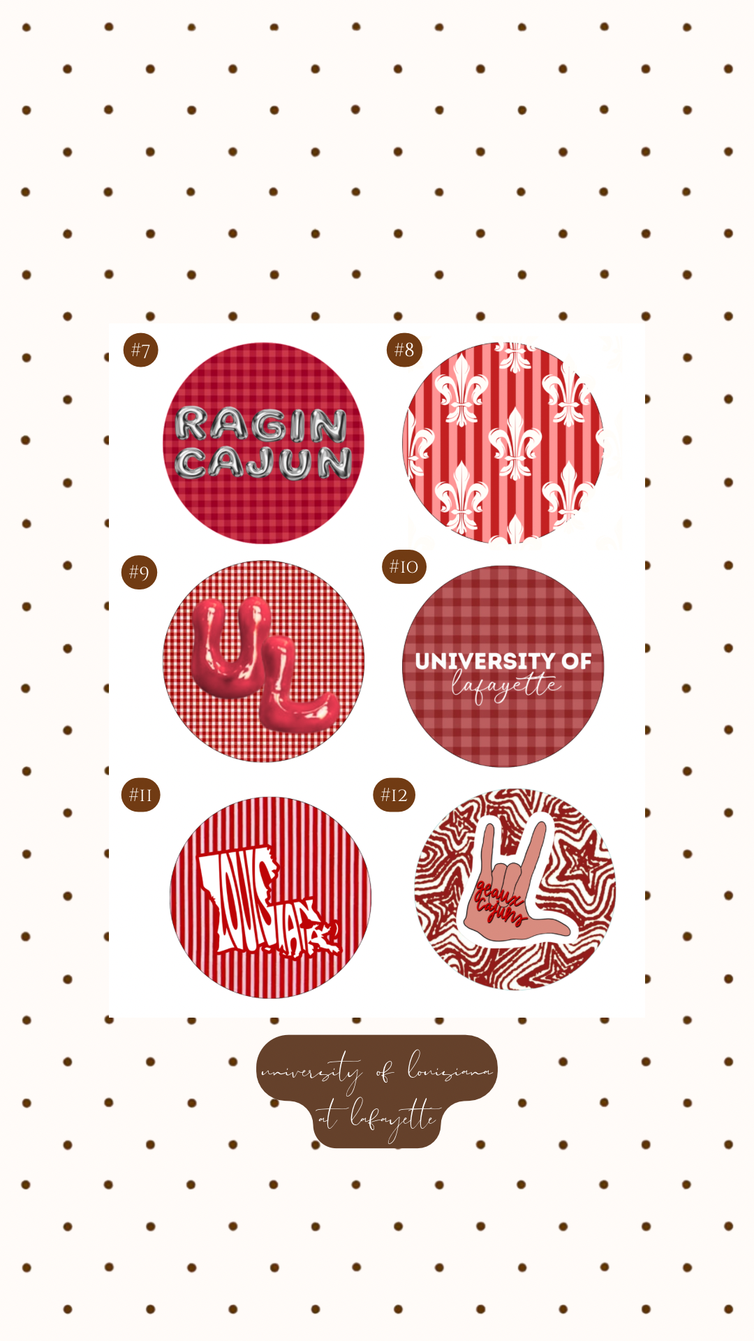 ULL GAMEDAY BUTTON