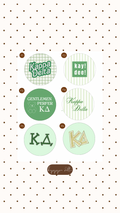 KAPPA DELTA BUTTON