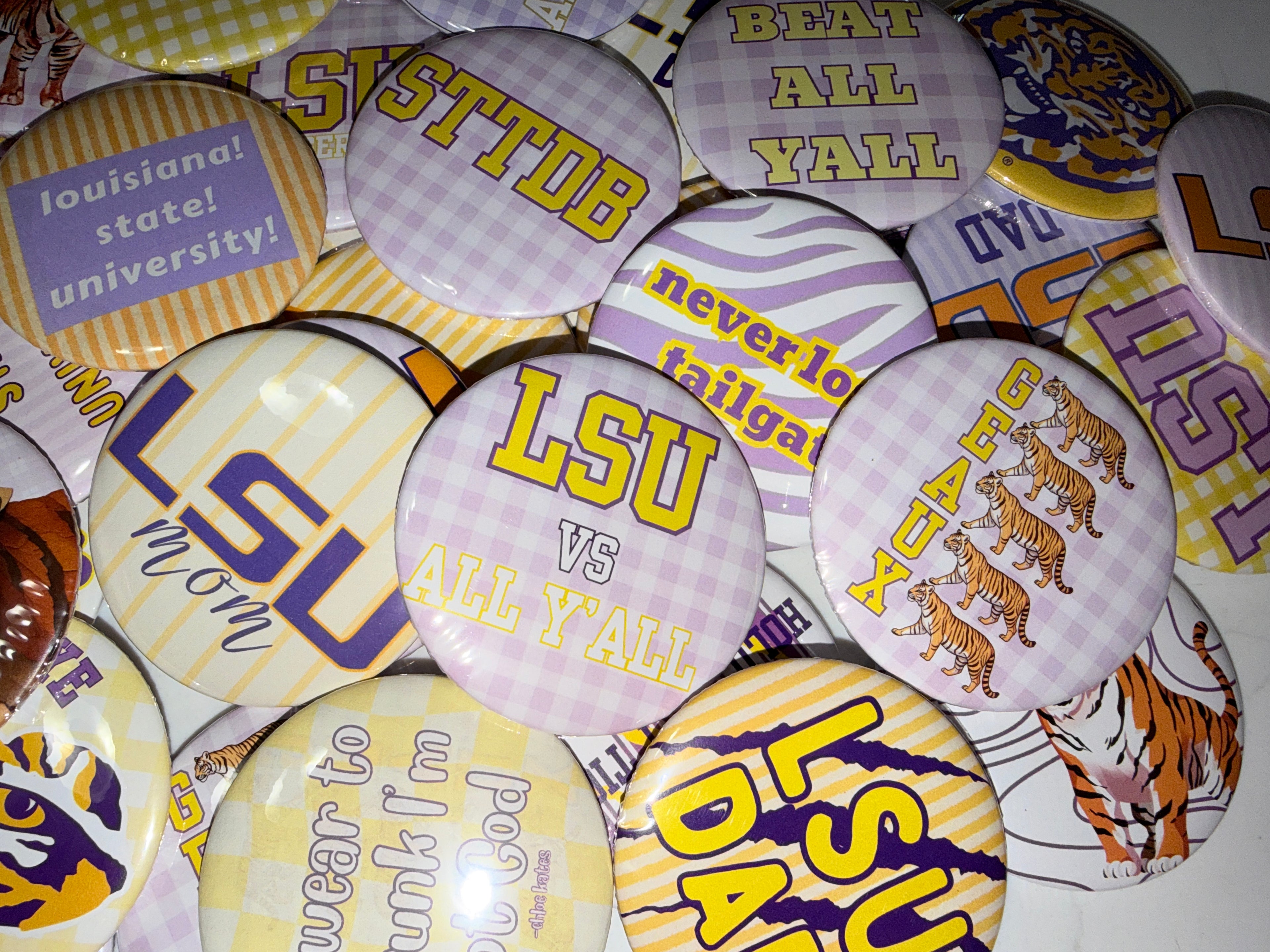 LSU GAMEDAY BUTTON